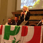 Camilla Fabbri all'incontro sulle trivellazioni organizzato dal PD Senigallia
