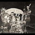 Giovani mascherati a Villa Sorriso - Leopoldi 249