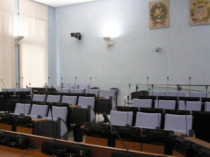 Sala del Consiglio comunale di Pesaro