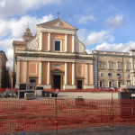 I lavori in piazza Garibaldi, a Senigallia