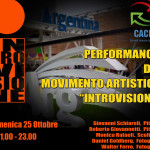 locandina della performance di Introvisione all'Expo di Milano, padiglione Argentina