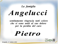 Ringraziamenti famiglia Angelucci