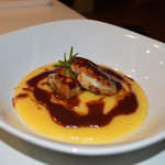 ricetta della polenta con petto di quaglia e riduzione di vino rosso