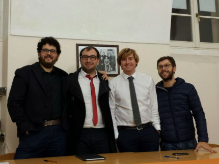 Giovani Democratici (Michele Carotti a sinistra)