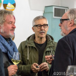 Mostra Stupefacente: Mercuri e Sampaolesi con visitatori