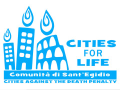 logo "Cities for life", l'iniziativa della Comunità di S.Egidio contro la pena di morte