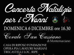 Concerto natalizio per i nonni