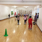 Corsi del Senigallia Skating Club con scuole e bambini