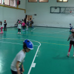 Corsi del Senigallia Skating Club con scuole e bambini