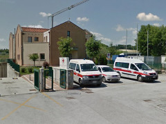 La sede di Marotta della Croce Rossa Italiana, in viale Europa 1