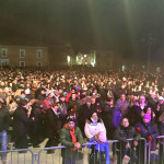 Pienone in piazza del Duca, a Senigallia, per il capodanno 2016