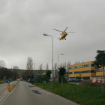 L'eliamnbulanza al Cesano di Senigallia