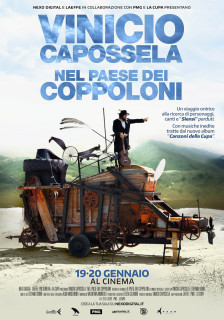 La locandina del film "Vinicio Capossela - Nel paese dei coppoloni"