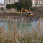 Pulizia del fiume a Senigallia