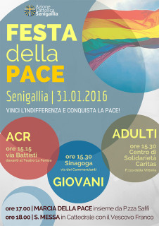 Festa della Pace 2016 - Azione Cattolica Senigallia - locandina