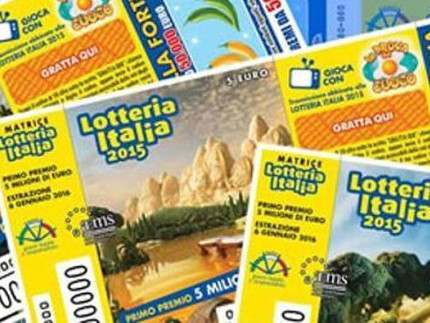 I biglietti della Lotteria Italia 2015
