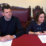 Al via le attività della Consulta dei Giovani, presentato il programma per il 2016 da Maurizio Mangialardi (sx) e Francesca Berardi (dx)