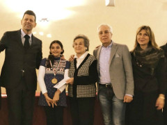 Presentazione della foto vincitrice al concorso "Fotografando il Natale"
