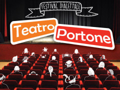La locandina del festival dialettale al teatro Portone di Senigallia