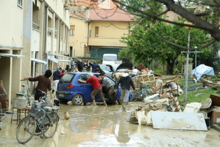 Alluvione 3 maggio 2014 -Foto Lorenzo Ceccarelli