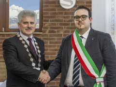 Davide Dellonti, sindaco di San Lorenzo in Campo