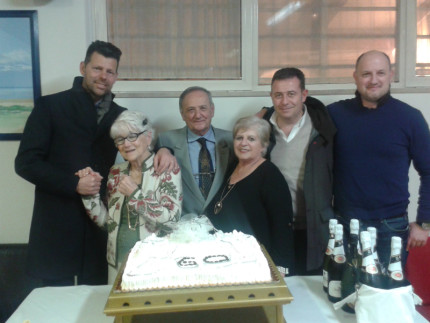Grande festa per i 60 anni di matrimonio dei coniugi Barbieri