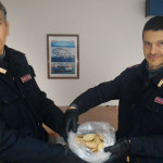 I biscotti preparati con un impasto contenente, fra l’altro, foglie triturate di cannabis sequestrati dalla Polizia a Fano