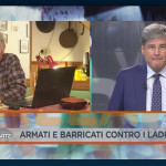 Claudio Panichi intervistato dal giornalista di Rete 4