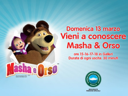 Masha & Orso al Centro Commerciale Ipersimply di Senigallia