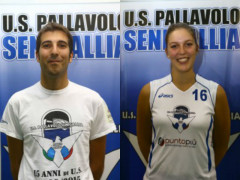 Andrea Giordani e Giorgia Filipponi - US Pallavolo Senigallia