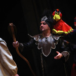 Una scena di Aladdin, il musical, al teatro La Fenice di Senigallia