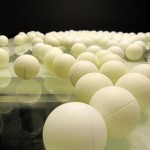 tennistavolo, palline, ping-pong