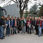 I protagonisti dell'iniziativa della Consulta degli Immigrati di Senigallia al carcere Villa Fastiggi di Pesaro