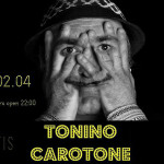 Manifesto per il concerto di Tonino Carotone a Senigallia