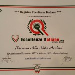 Eccellenze Italiane - Certificazione Pizzeria Aculmò