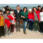 L'accoglienza di Senigallia per la trasmissione LineaBlu di Rai 1