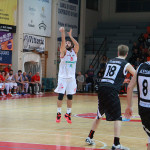 Pallacanestro Senigallia: Nicola Catalani al tiro