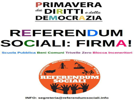 Referendum sociali 2016