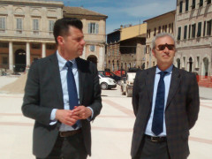 Il prefetto Antonio D'Acunto in visita a Senigallia