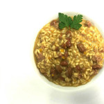 Risotto con fagioli e salsiccia