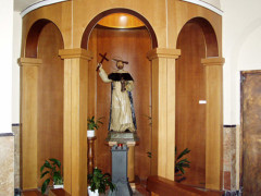 La chiesetta, a Castelleone di Suasa, dedicata al patrono San Pietro martire da Verona