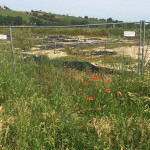 L'area archeologica Le Muracce in stato di abbandono