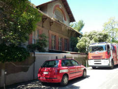 Incendio Villa Camposanto Vecchio