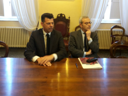 Maurizio Mangialardi e Antonio D'Acunto