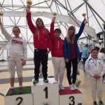 Primo posto per Matilde Calvanese (Club Scherma Jesi) nella spada femminile ai campionati regionali di Osimo