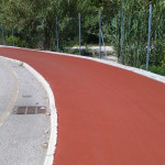 La nuova pista ciclabile lungo l'Arceviese, tra Borgo Bicchia e il centro storico di Senigallia