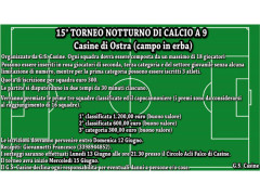 Calcio a 9 Torneo Notturno