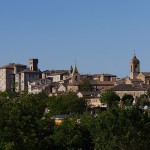La città di Ostra nella foto di Massimo Mariselli