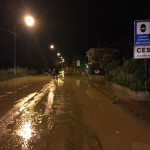 Allagamento a Cesano di Senigallia: acqua e fango sulla Statale 16