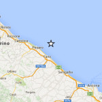 scossa di terremoto davanti la costa adriatica